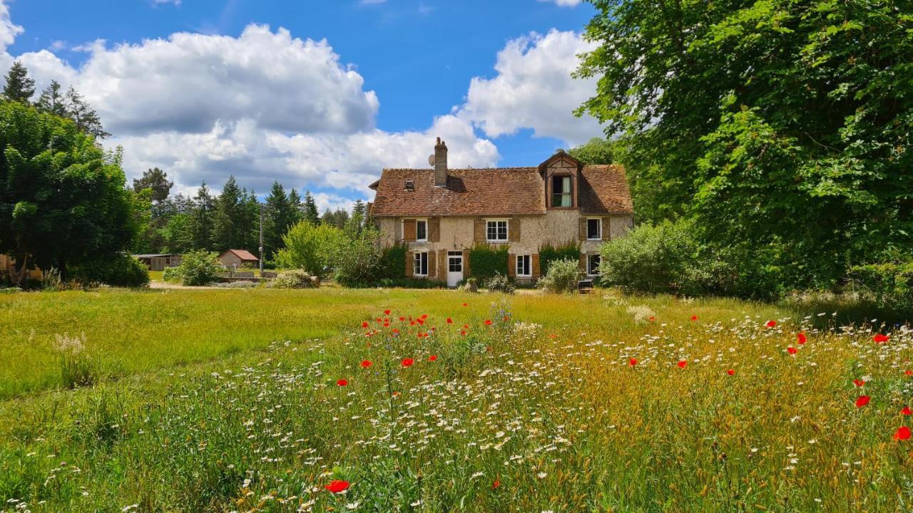 Chambres D'Hotes Le Moulin De Crouy Exteriör bild