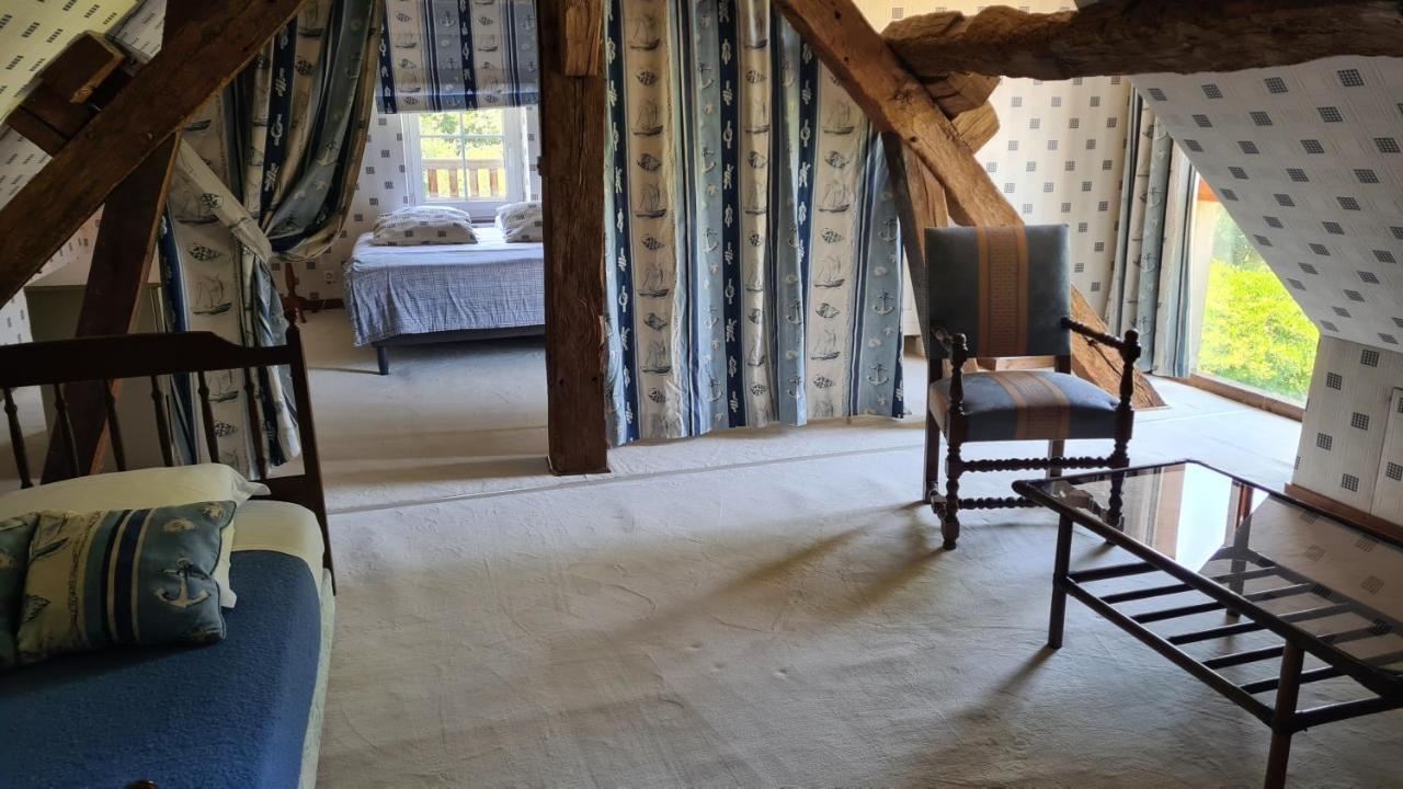 Chambres D'Hotes Le Moulin De Crouy Exteriör bild