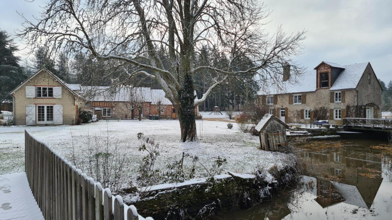 Chambres D'Hotes Le Moulin De Crouy Exteriör bild